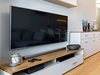 Smart TV and sound bars