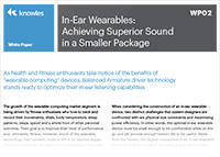 In-Ear Wearable Document Image